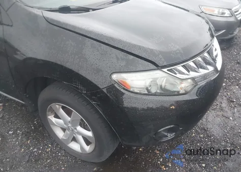 2010 Nissan Murano S z USA, uszkodzony, nr VIN JN8AZ1MW1AW135439